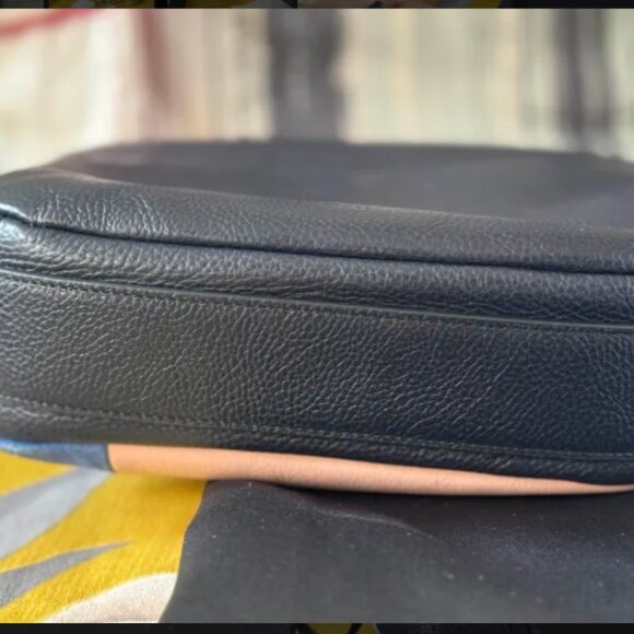 [RARE + Limited Edition] Fossil Elle Crossbody Light Patchwork Leather Bag - Picture 11 of 16